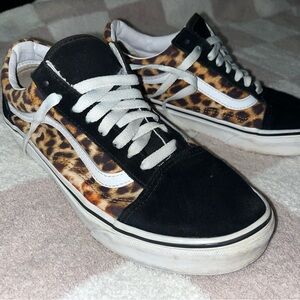 Cheetah Print Vans